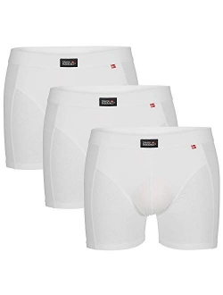 DANISH ENDURANCE Men's Trunks 3-Pack, Oeko-TEX, Stretchy Soft Cotton, Classic Fit Underwear, Boxer Shorts