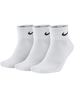 Performance Cushion Quarter Training Socks (3 Pairs)