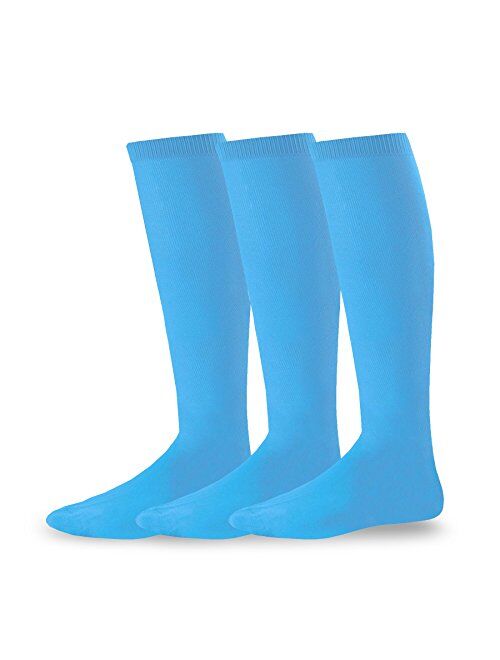 Athletic Team Sports Socks Cotton Unisex Soccer Socks 3 Pack