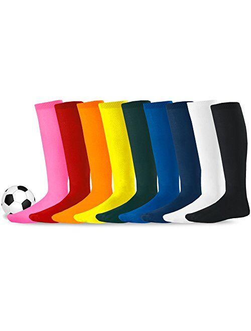 Athletic Team Sports Socks Cotton Unisex Soccer Socks 3 Pack