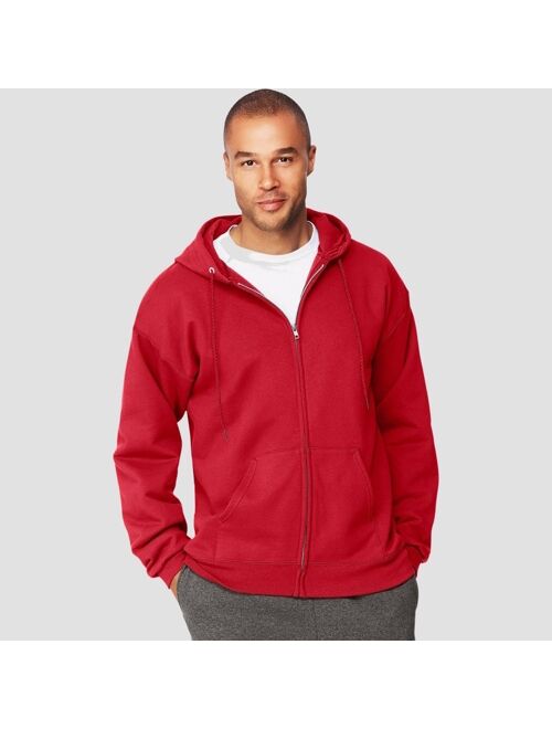 Hanes Men's Ultimate Cotton Full Zip Hooded Sweatshirt