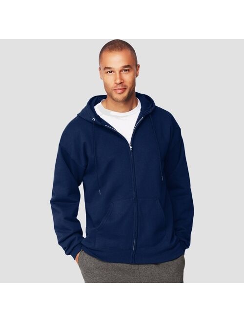 Hanes Men's Ultimate Cotton Full Zip Hooded Sweatshirt