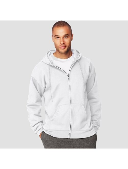 Hanes Men's Ultimate Cotton Full Zip Hooded Sweatshirt