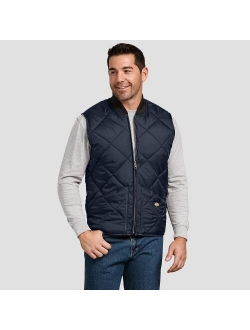 Men's Diamond Quilted Nylon Vest