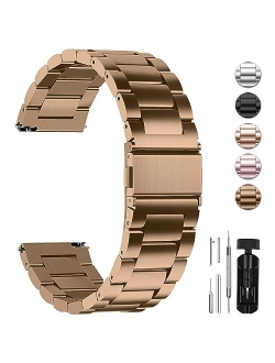 Quick Release Watch Band, Stainless Steel Watch Strap 16mm, 18mm,19mm,20mm,22mm or 24mm