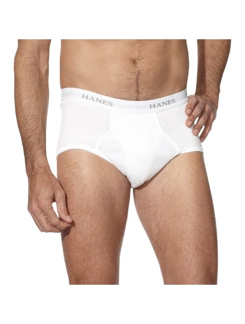 Hanes Premium Men's 7pk Full Rise Briefs - White