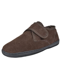 Men's Fur-Loafer-01 Suede Slippers Loafers Shoes