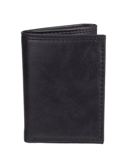 Buy Men's Extra Capacity Trifold Wallet - Goodfellow & Co™ Black online ...