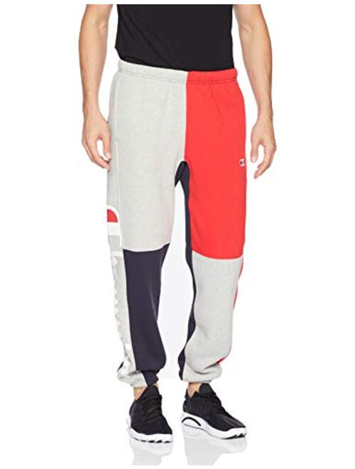 Champion LIFE Men's Reverse Weave Color Block Pant