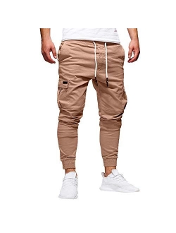 LISTHA Camo Cargo Pants Mens Skinny Stretch Denim Trouser Freyed Slim Fit Jeans