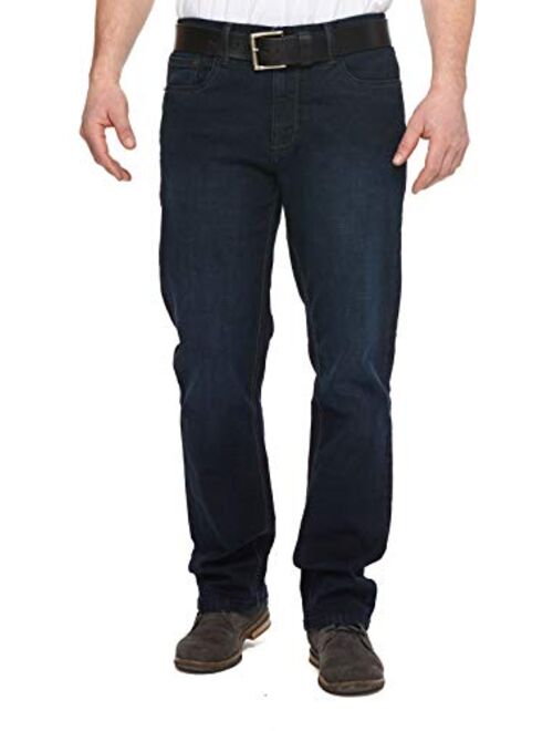 Urban Star Men's Relaxed Fit Straight Leg Jeans