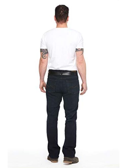 Urban Star Men's Relaxed Fit Straight Leg Jeans