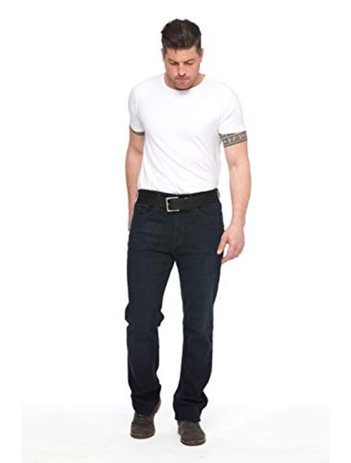 Urban Star Men's Relaxed Fit Straight Leg Jeans