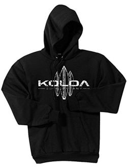 Koloa Surf Co. Vintage Surfboard Hoodie. Pullover Hooded Sweatshirts S-4XL