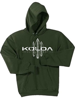 Koloa Surf Co. Vintage Surfboard Hoodie. Pullover Hooded Sweatshirts S-4XL