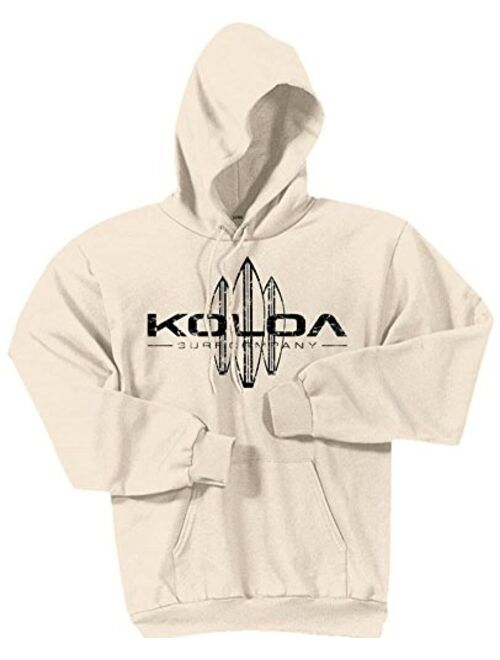 Koloa Surf Co. Vintage Surfboard Hoodie. Pullover Hooded Sweatshirts S-4XL