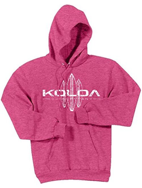 Koloa Surf Co. Vintage Surfboard Hoodie. Pullover Hooded Sweatshirts S-4XL