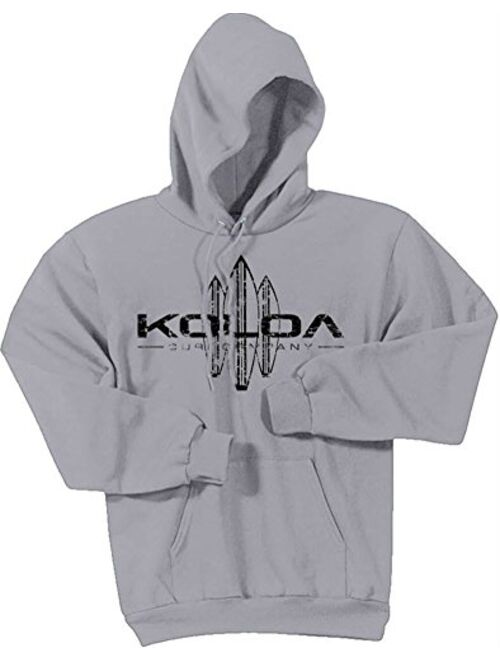 Koloa Surf Co. Vintage Surfboard Hoodie. Pullover Hooded Sweatshirts S-4XL