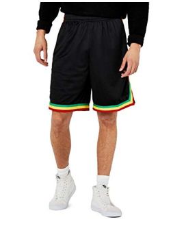 Urban Classics MAG TB243 Stripes Mesh Shorts Pantaloncino uomo Streetwear