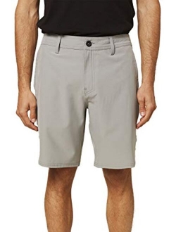 Men's Water Resistant Hybrid Stretch Walk Short, 19 Inch Outseam | Mid-Length Short |