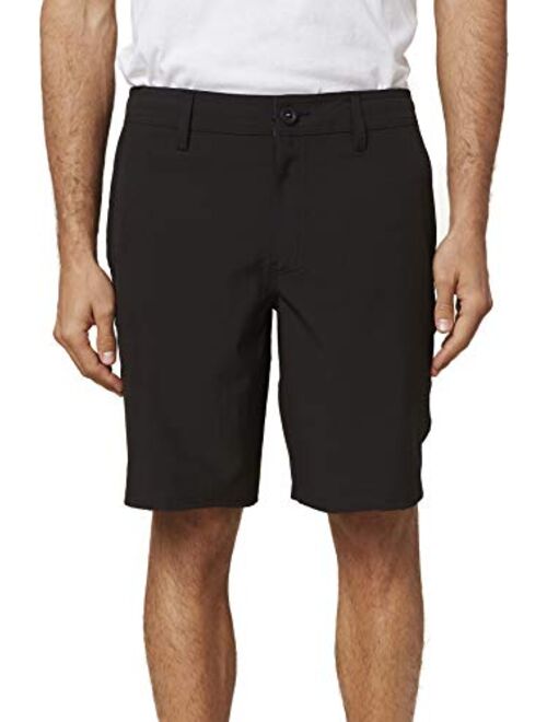 O'NEILL Men's Water Resistant Hybrid Stretch Walk Short, 19 Inch Outseam | Mid-Length Short |