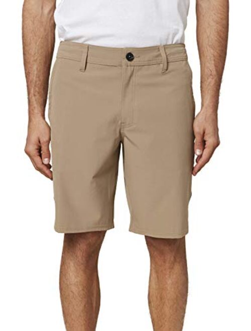 O'NEILL Men's Water Resistant Hybrid Stretch Walk Short, 19 Inch Outseam | Mid-Length Short |