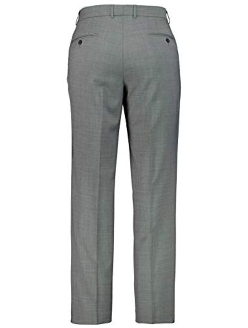 JP 1880 Men's Big and Tall Freenamik Wool Suit Pants 702889