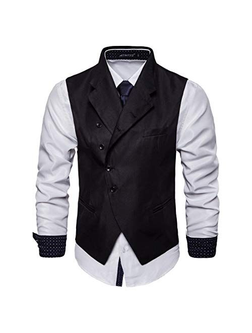 suit women Men's Dress Vest Slim Fit Casual Solid Waistcoat Gentleman Business Suit Vest Formal Wedding Suit Vest