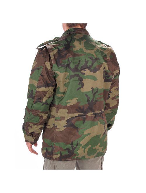 CamoOutdoor Men's M65 Woodland Field Jacket Extra Large Green