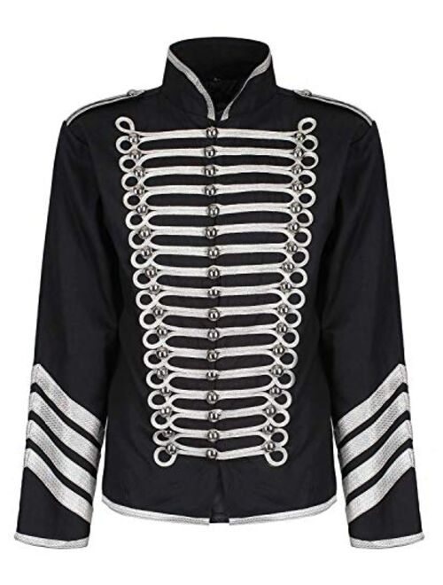 Ro Rox Gold Hussar Parade Steampunk Gothic Jacket