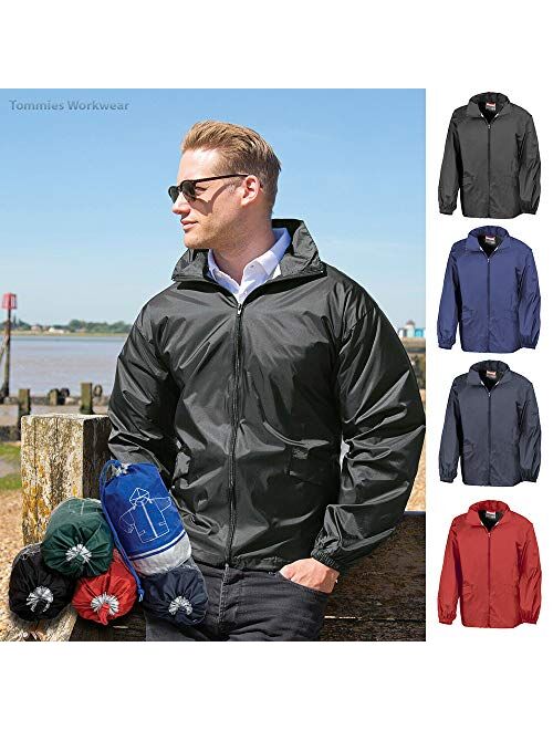 Result Mens Windcheater in a Bag (Concealed Hood)