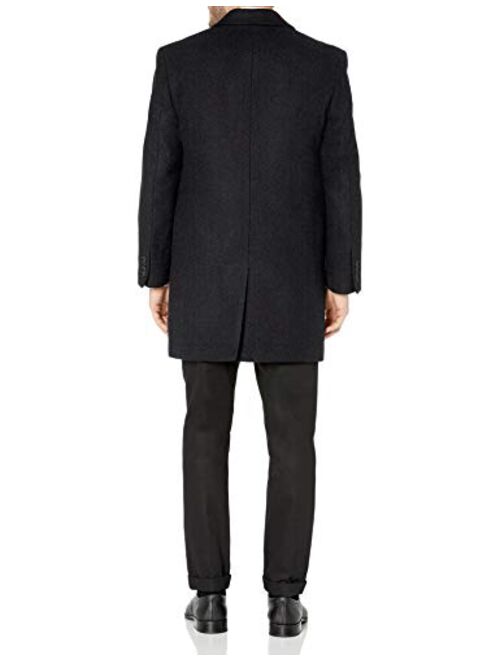 Hart Schaffner Marx Men's Topper Dress Wool Top Coat