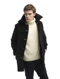 Original Montgomery Mens London Luxury Duffle Coat Toggle Coat