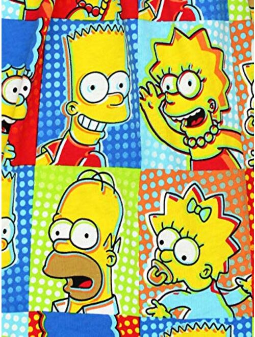 The Simpsons Family Men's Briefly Stated Boxer Shorts Underwear