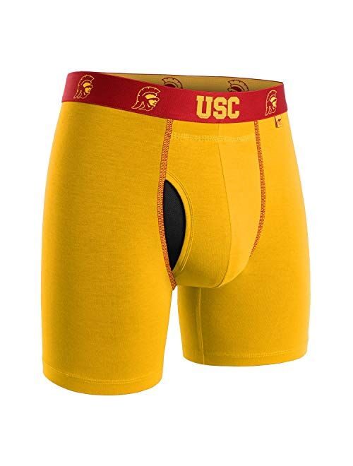 2UNDR NCAA Team Colors Men's Swing Shift Boxers