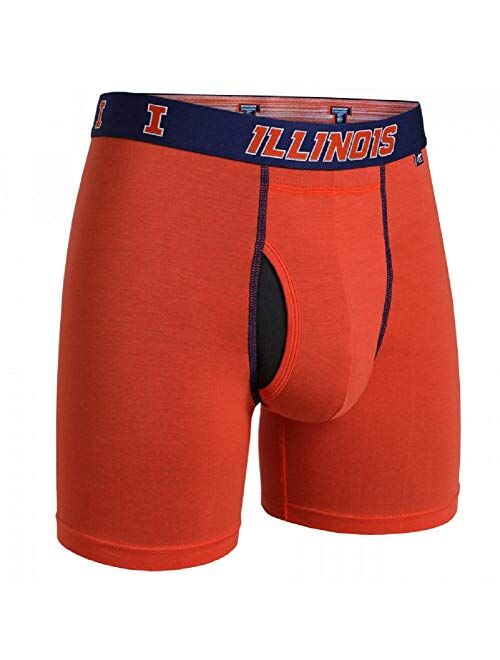 2UNDR NCAA Team Colors Men's Swing Shift Boxers