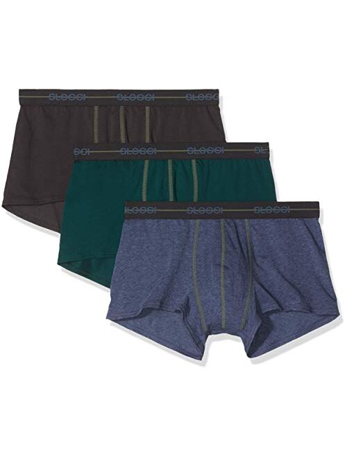 Sloggi Mens 10074006 Start Hipster Boxer Shorts Pack of 3