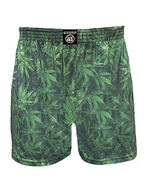 WAIST3D"Free Weed'n" Men's Old Skool Boxers