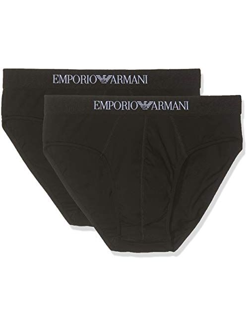 Emporio Armani 2-Pack Pure Cotton Briefs