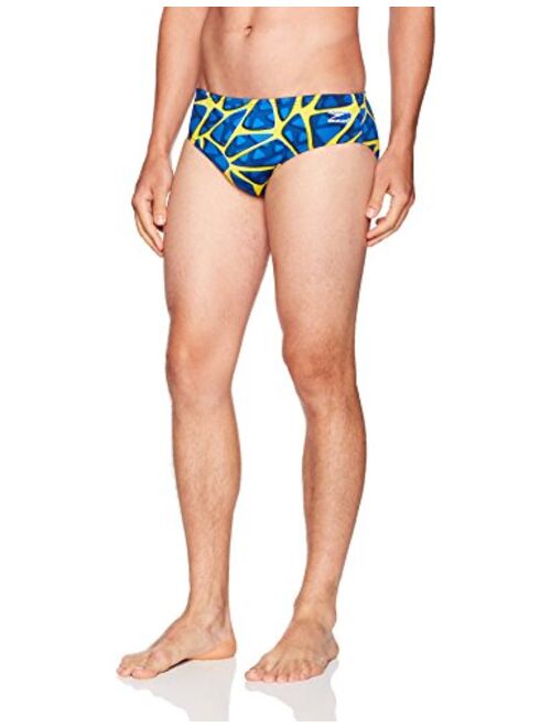 Speedo Men's Caged Out Brief Endurance+ Swimsuit