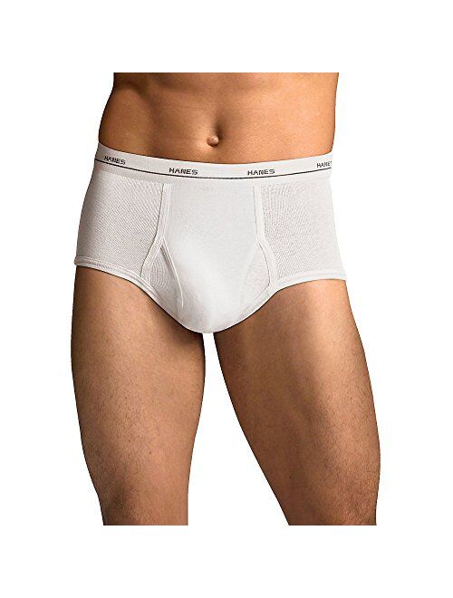 Hanes Men's ComfortSoft Briefs (Large (Waist (36-38")), White (7 Pack))