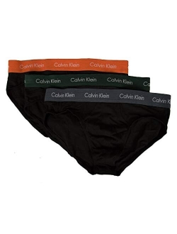 Men's Cotton Stretch Hip Briefs (3 Pack)