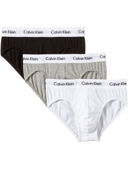 Men's Cotton Stretch Hip Briefs (3 Pack)