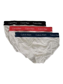 Men's Cotton Stretch Hip Briefs (3 Pack)