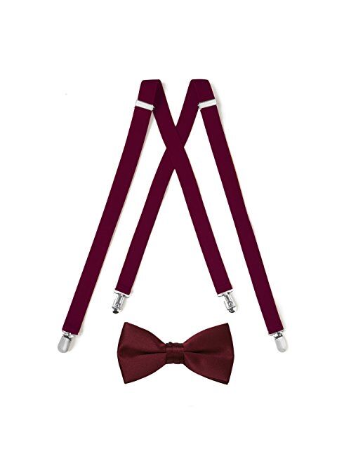 Suspender & Bow Tie Set