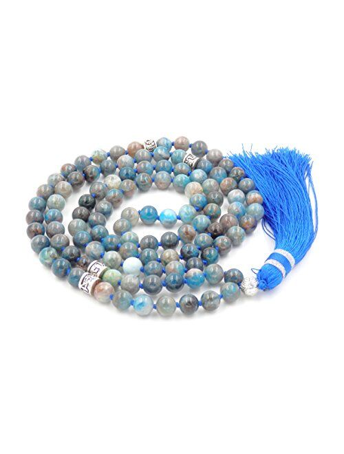 Malahill mala Beads Necklace for Women Man, mala Bracelet, Prayer Beads Necklace