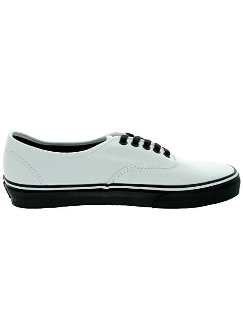 vans authentic white and black sole skate shoes