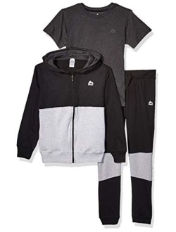 Boys' Fleece Jacket, Tee and Pant Set