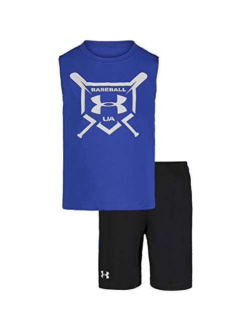 Under Armour Boys' Muscle and Tank Set