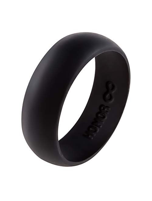 Honor Eternity Ring Men's Silicone Ring Wedding Band